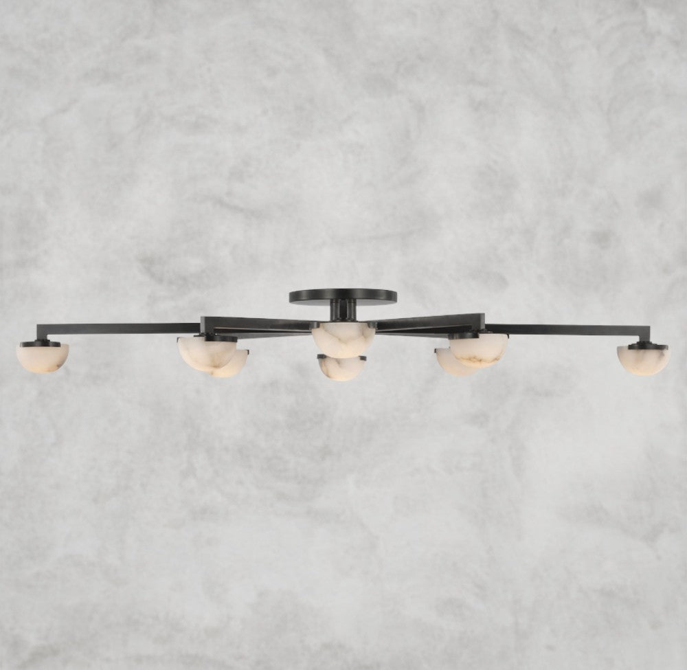 Pedra Staggered Arm Flush Mount 36", 48", 60"